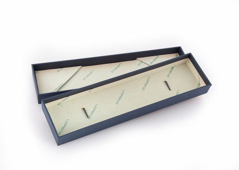 Lorenz - Astuccio originale per orologio da polso da uomo con interno rivestito di feltro