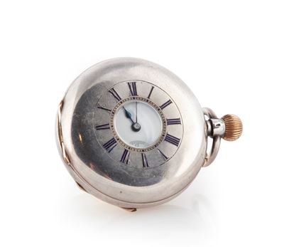 Anonimo - Orologio da Tasca Ad Occhio di Bue in Argento 935/000 da Uomo. Movimento con Scappament...