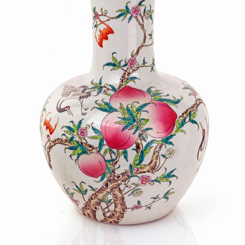 Grande Vaso in Porcellana, Cina, XIX Secolo