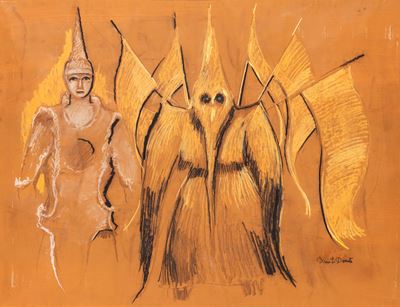 Senza Titolo (disegno per Costumi di Scena)