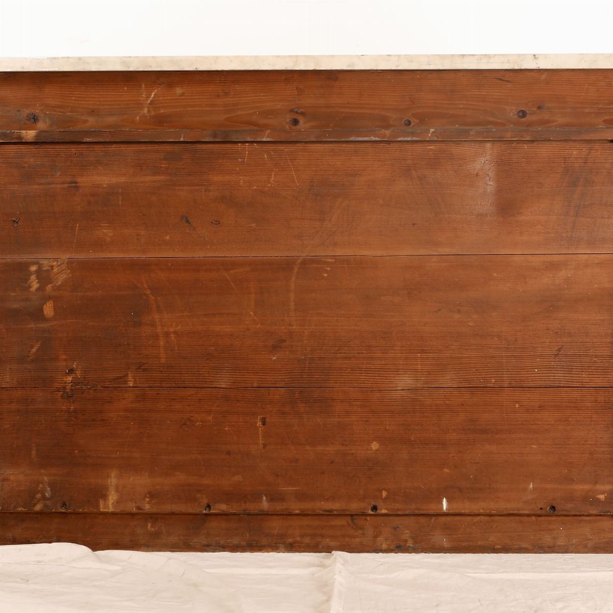 Console con Specchiera in Mogano D'epoca Impero