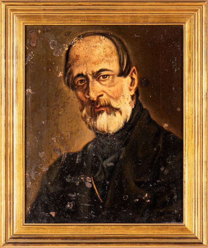 Scuola Italiana del XIX Secolo - Ritratto di Mazzini