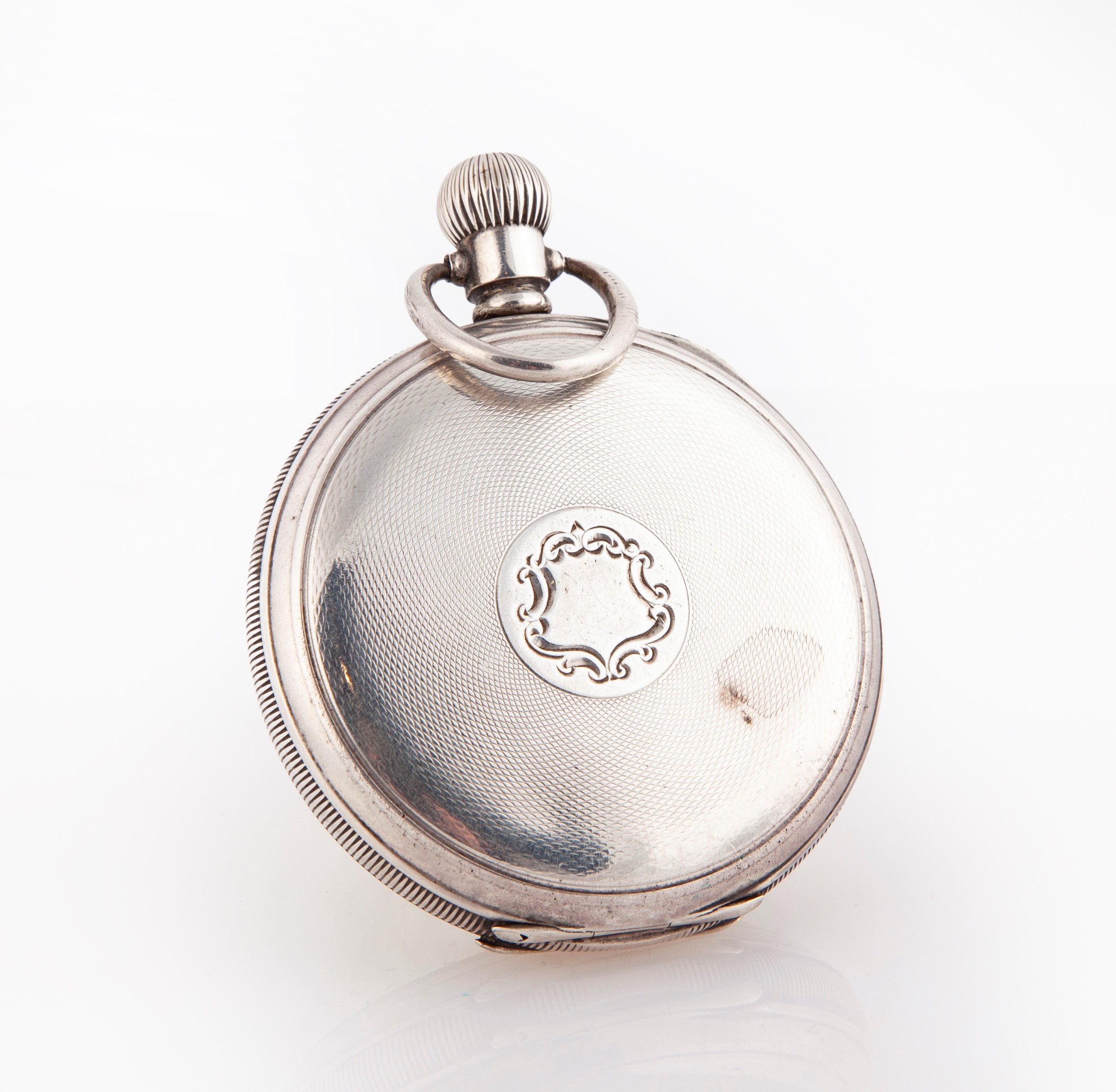 Kays Universal Lever - Orologio da Tasca da Uomo in Argento. Movimento con Scappamento Ad Ancora,...