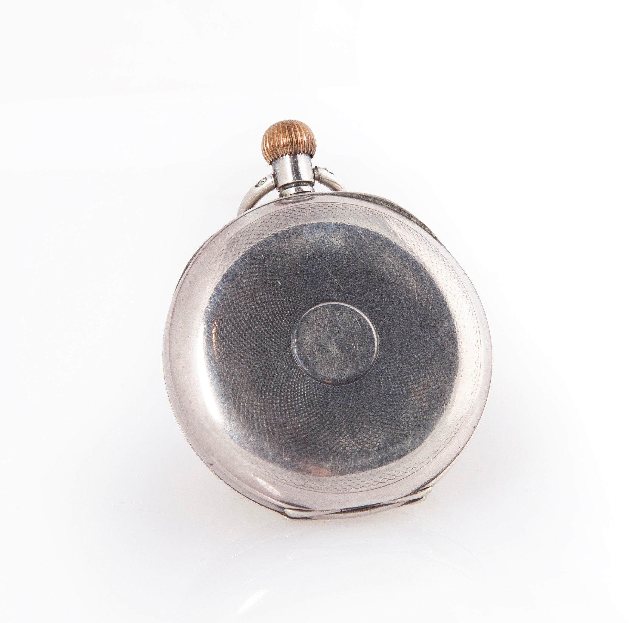 Omega - Orologio da Tasca da Uomo in Argento 925/000. Movimento con Scappamento Ad Ancora, Bilanc...