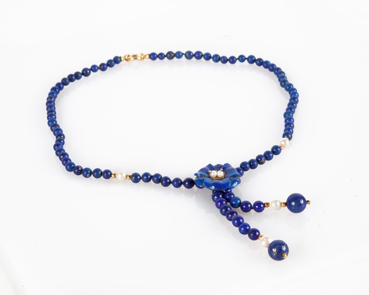 Collana in Oro e Lapislazzuli