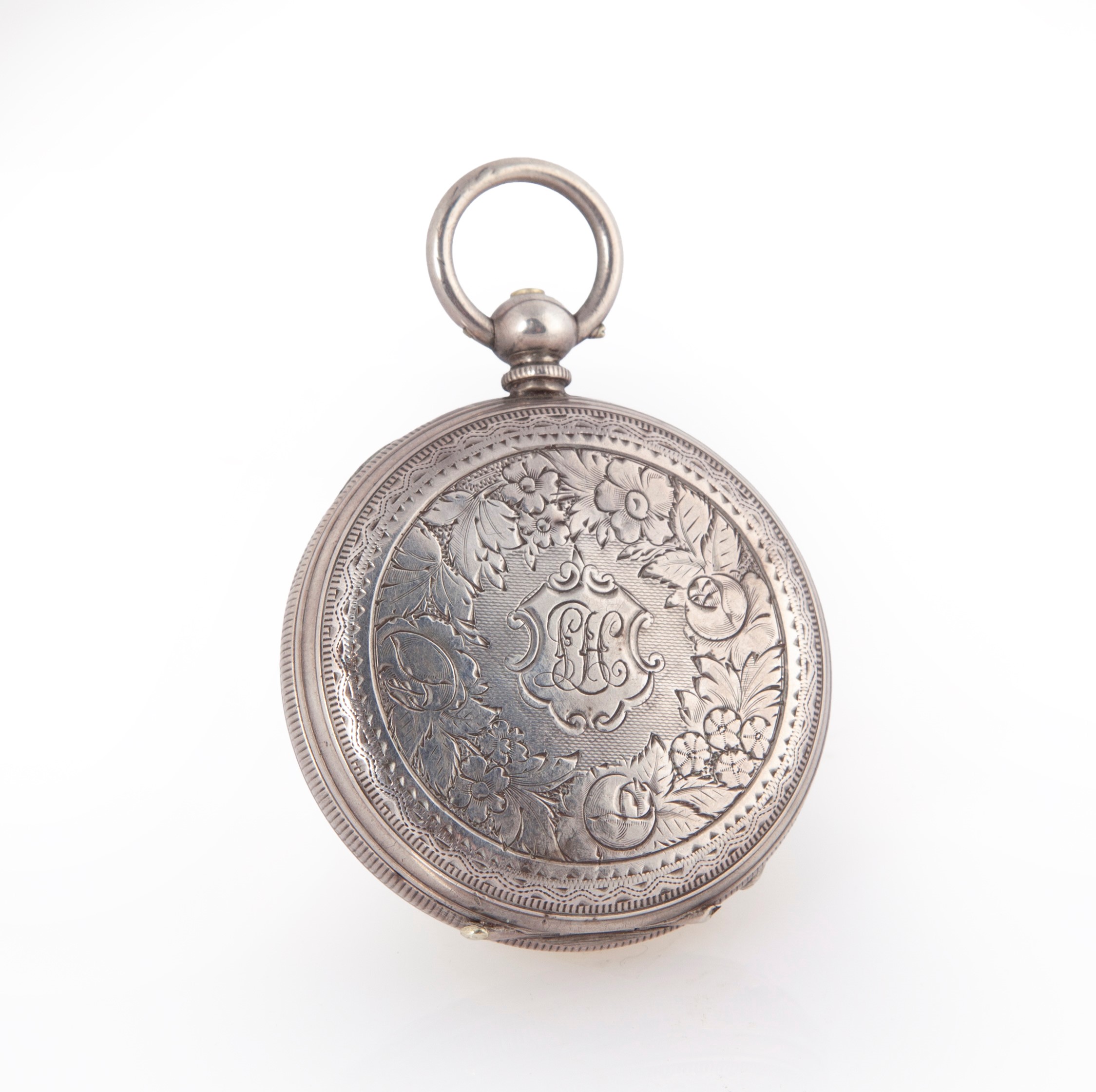 Anonimo - Orologio da Tasca da Uomo in Argento. Movimento con Scappamento a Cilindro, Bilanciere ...