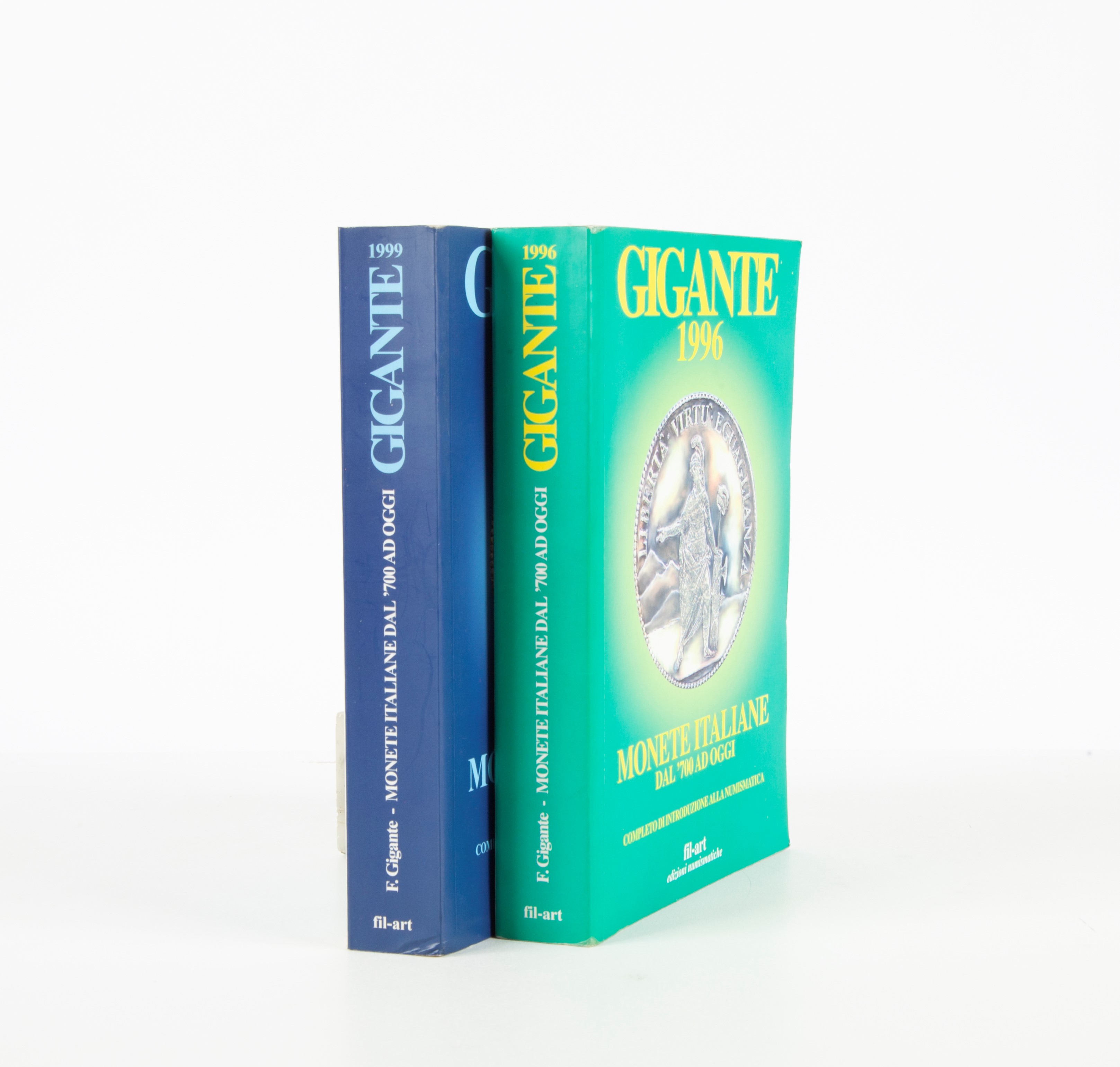2 Cataloghi Gigante Monete Italiane dal '700 Ad Oggi. Edizione 1996 e 1999