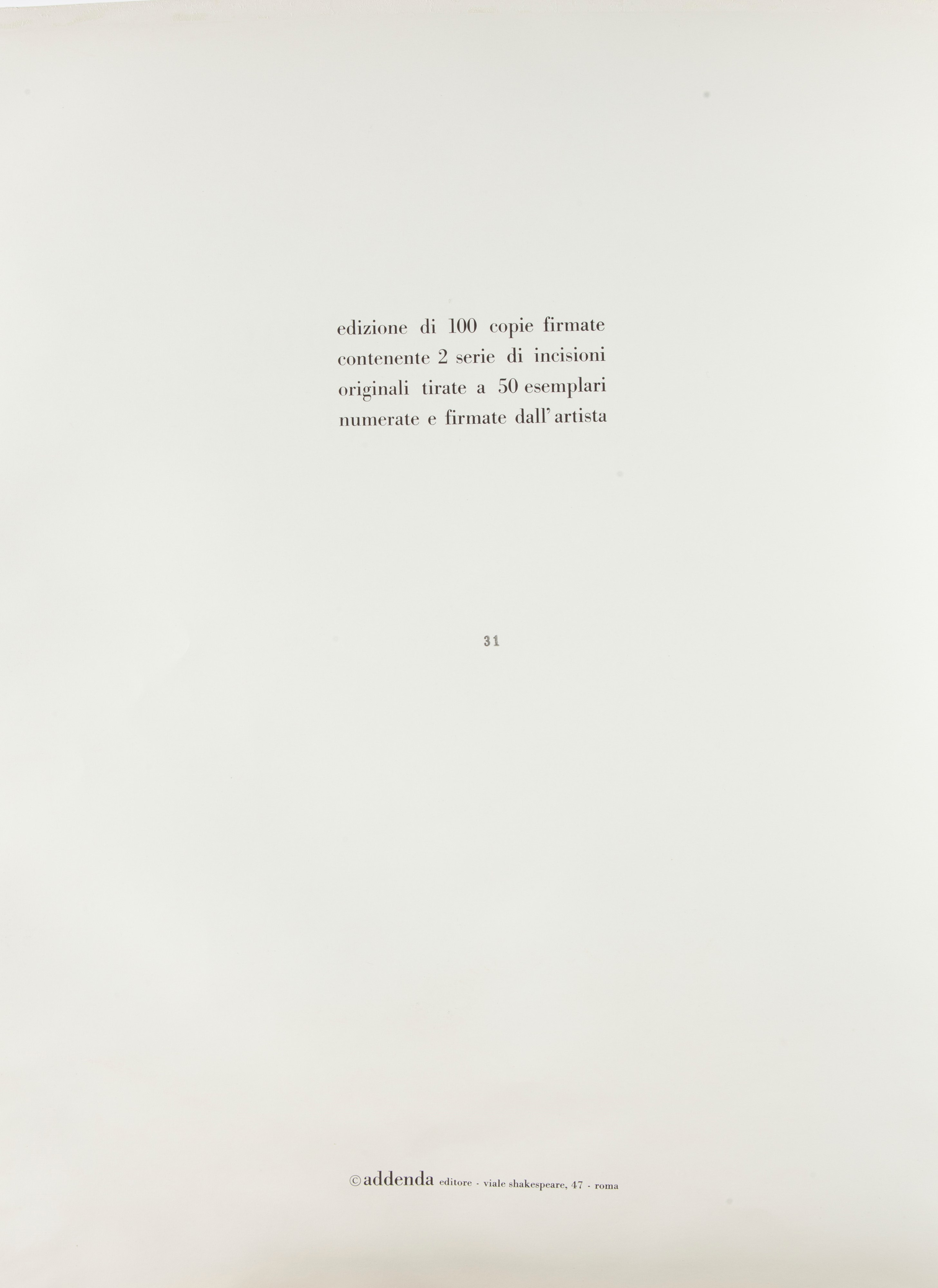 Cy Twombly - Dalla Cartella "11 Grey Paintings 1967-1970"