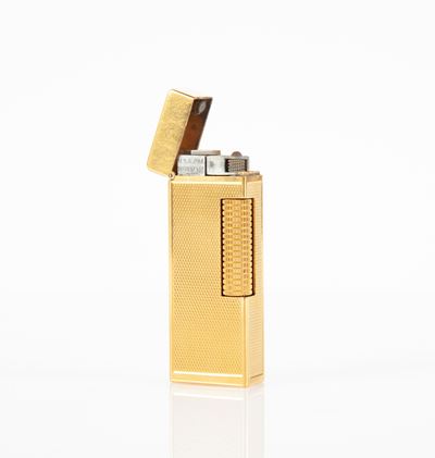 Dunhill - Accendino Vintage in Metallo Dorato
