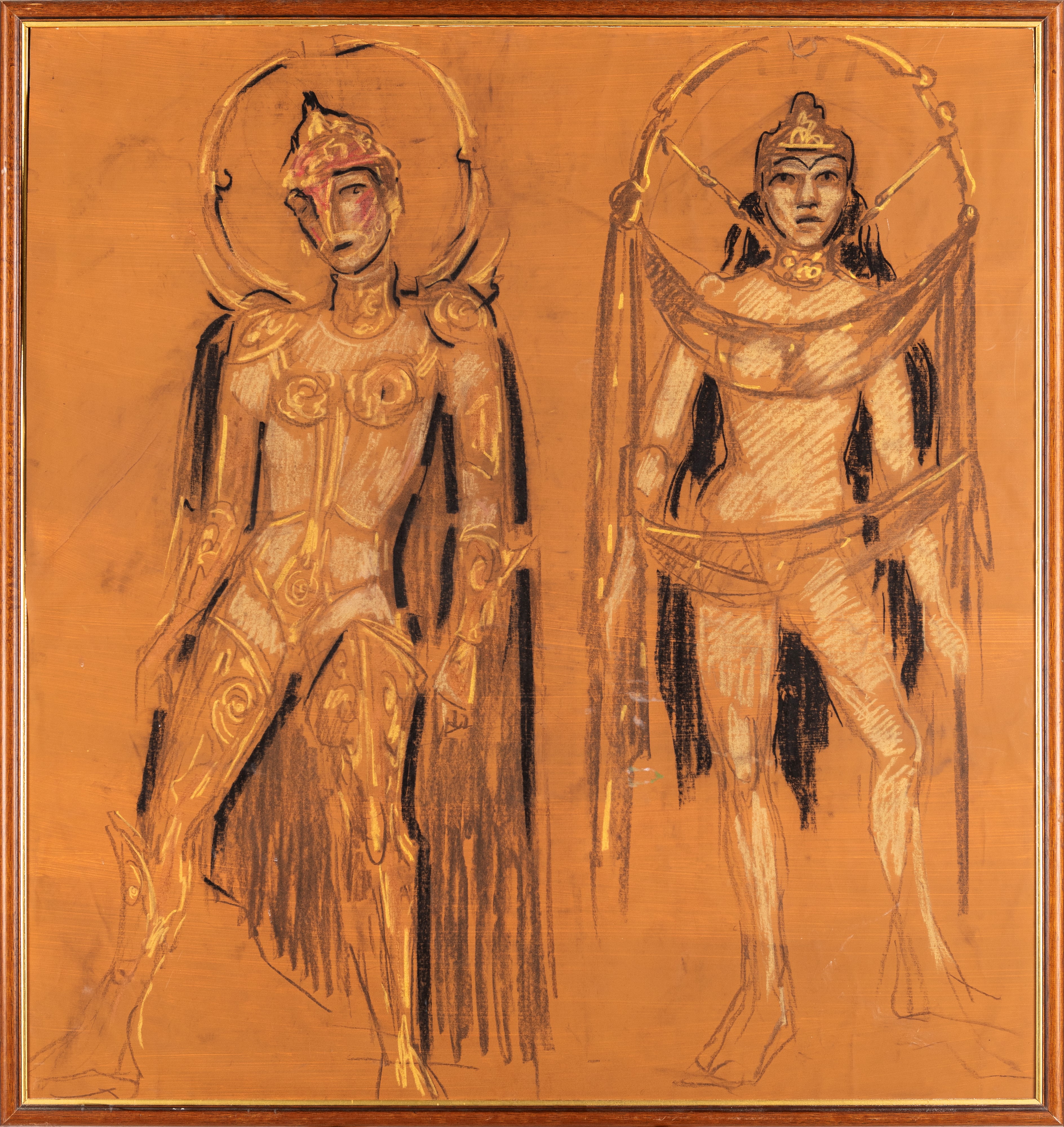 Danilo Donati - Senza Titolo (disegno per Costumi di Scena)