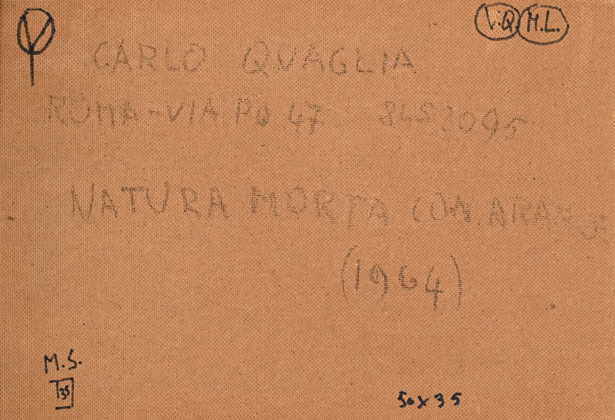 Carlo Quaglia - Natura Morta con Arance