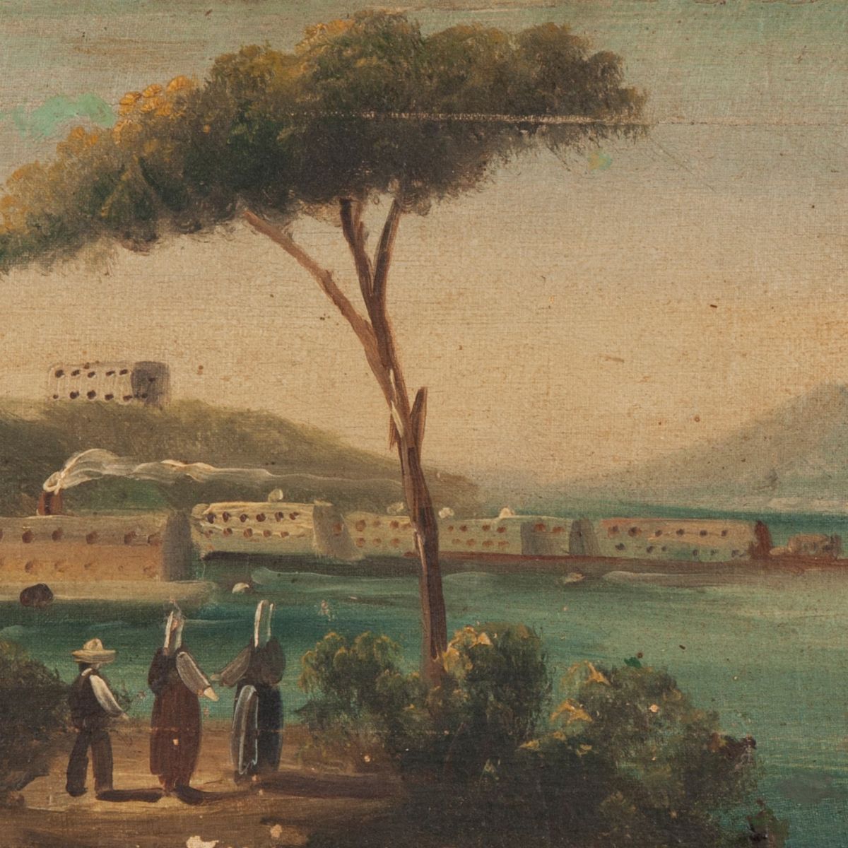 Scuola di Posillipo - Vedute del Golfo di Napoli