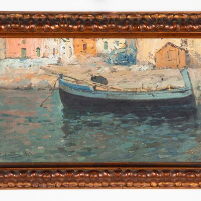 Porticciolo con Imbarcazione