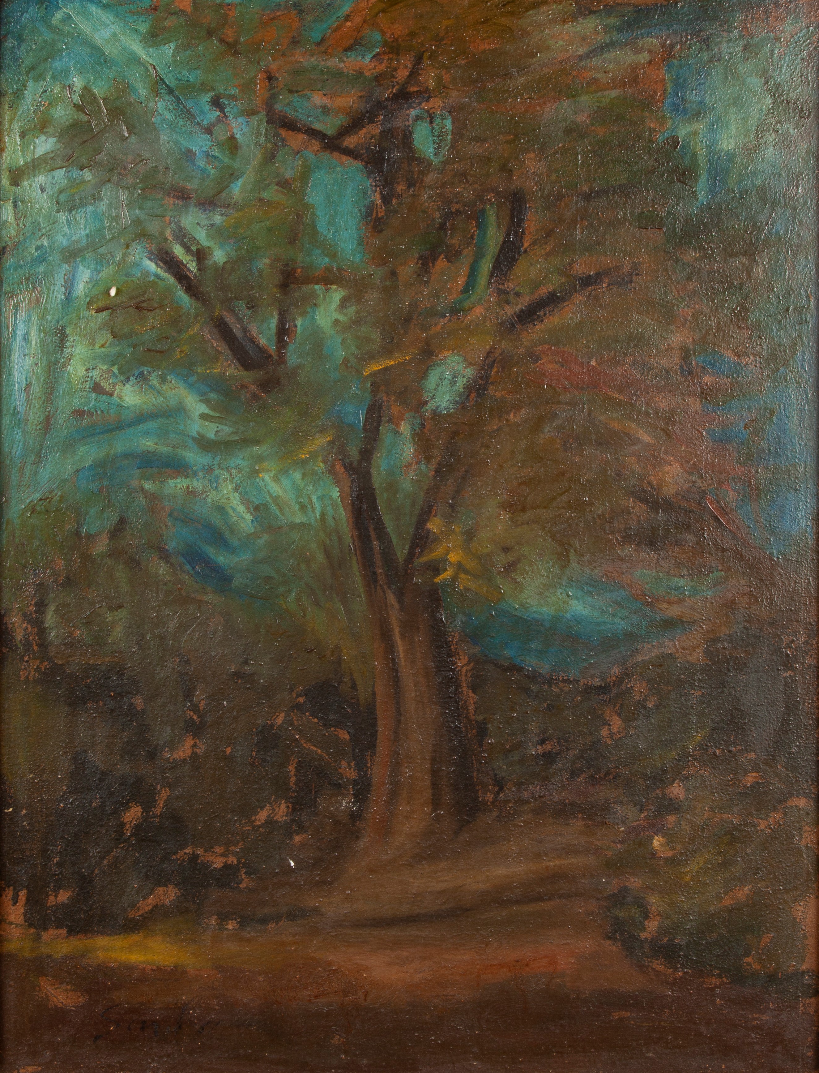Luigi Surdi - Paesaggio Boschivo