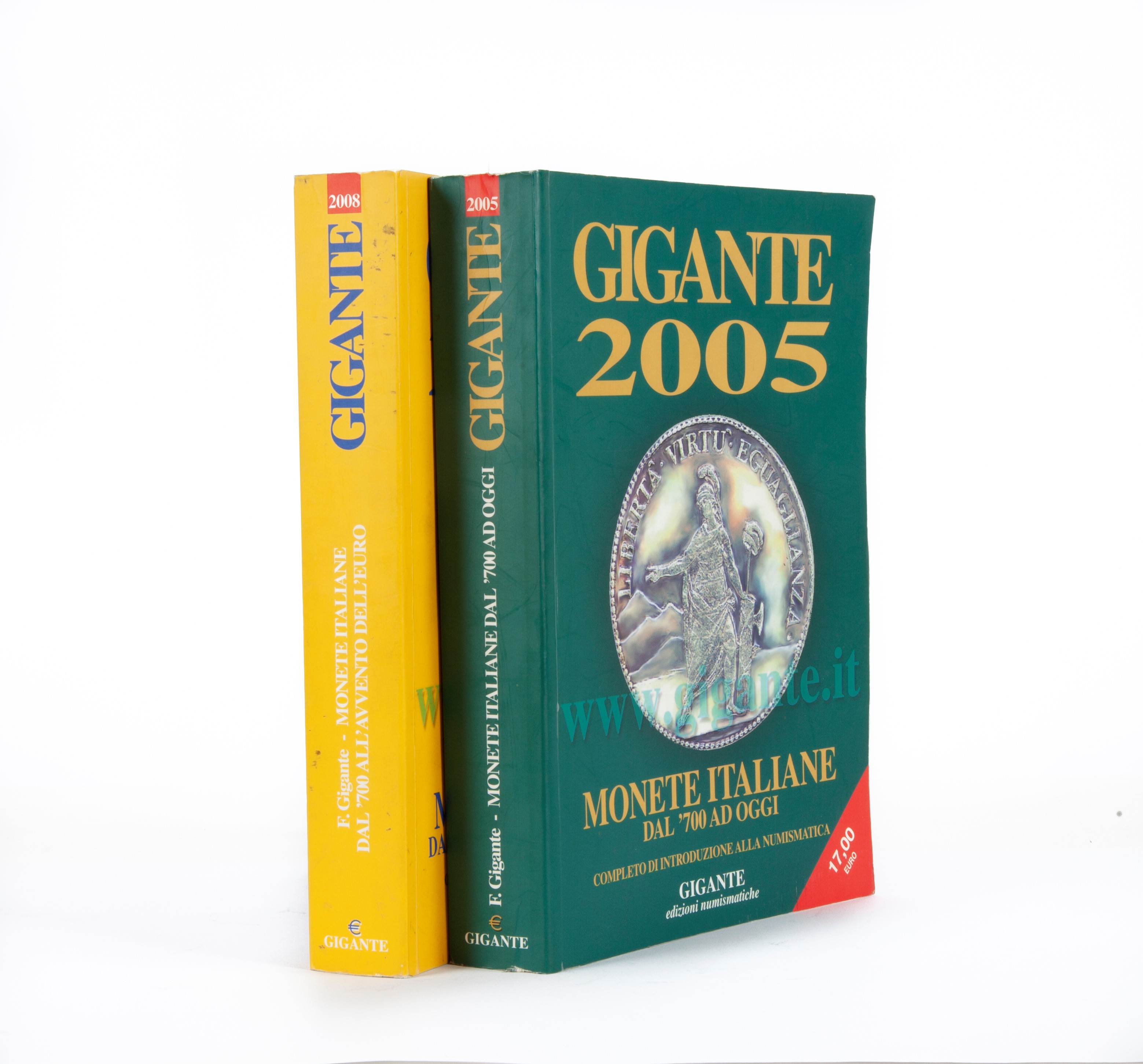 Cataloghi collezionistici, Monete italiane dal XVIII secolo a oggi (ed. 2005 e 2008) – 2 volumi