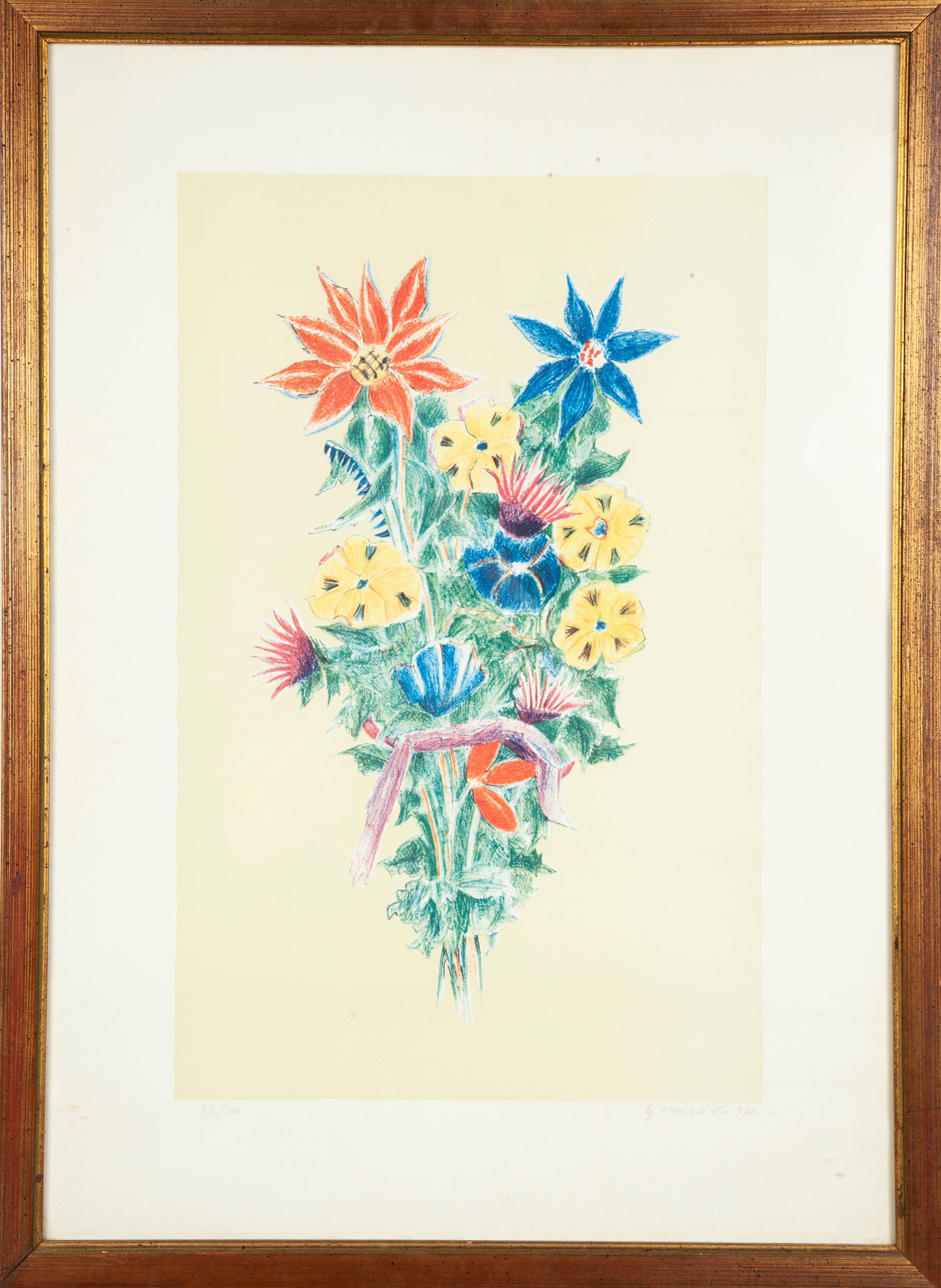 Giovanni Omiccioli - Vaso di Fiori, 1970