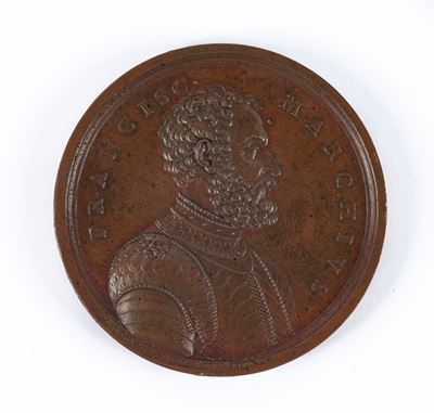 Tommaso Mercandetti - Medaglia in Bronzo del 1819 di Francesco De Marchi (1504-1576)
