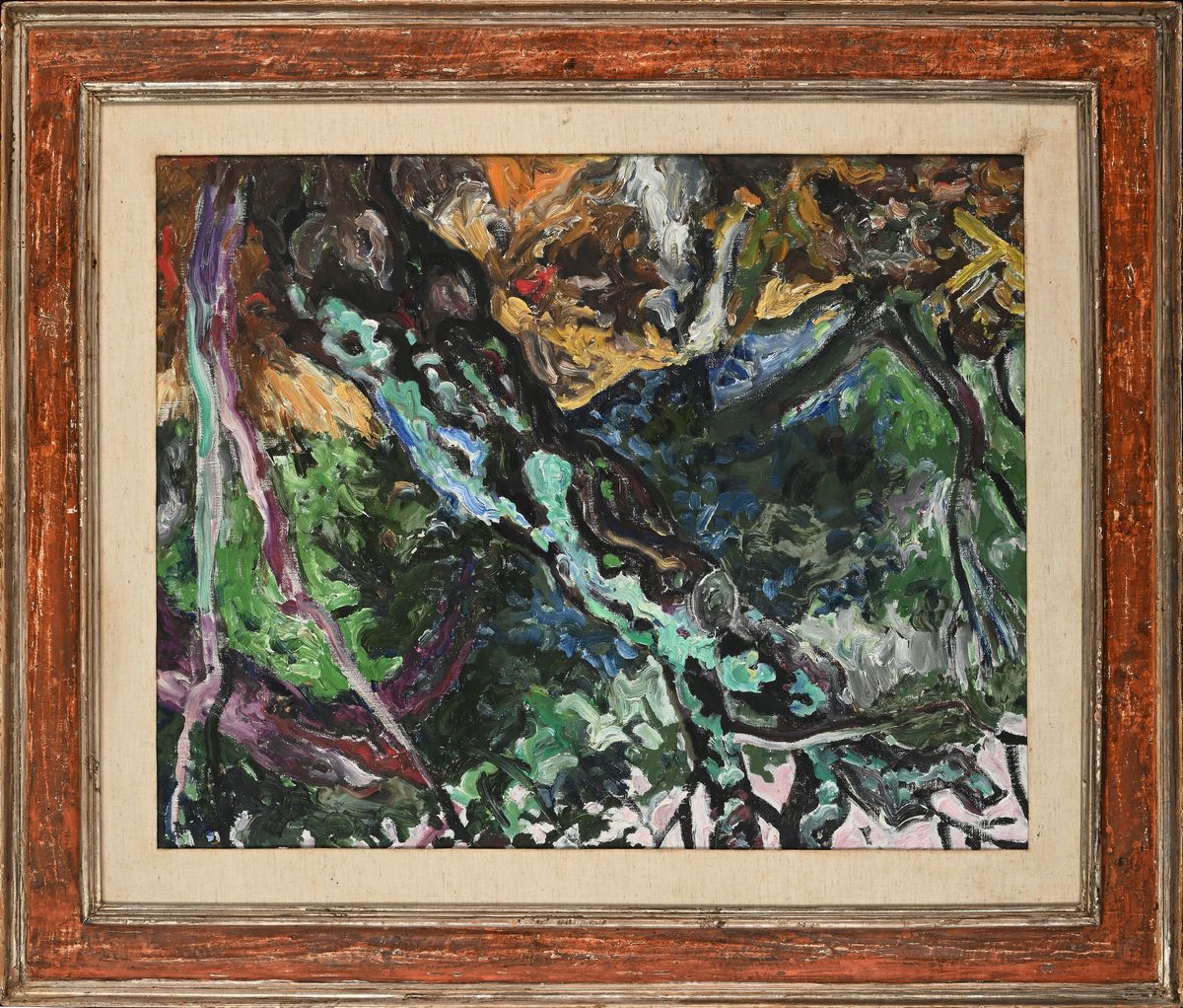 Carlo Levi - Bosco con Albero