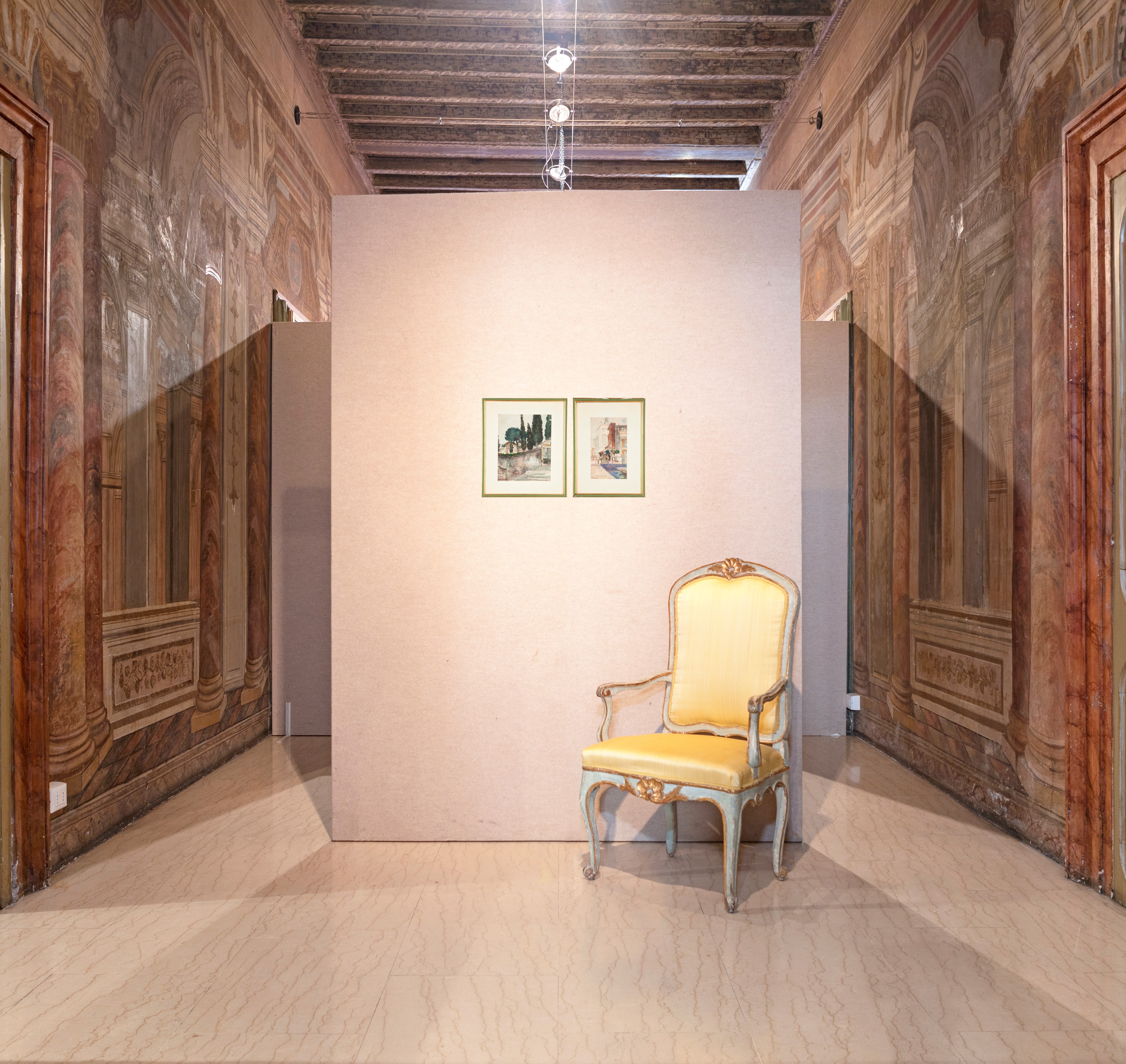 Scorci di Roma - coppia di acquerelli