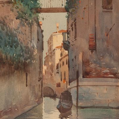 Veduta di Canale Veneziano