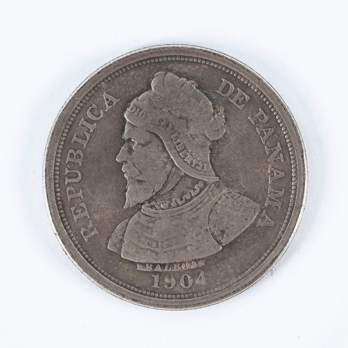 Moneta Composita: D/ 5 Marchi 1903 Guglielmo II di Prussia Impero Tedesco - R/ 50 Centesimos di B...