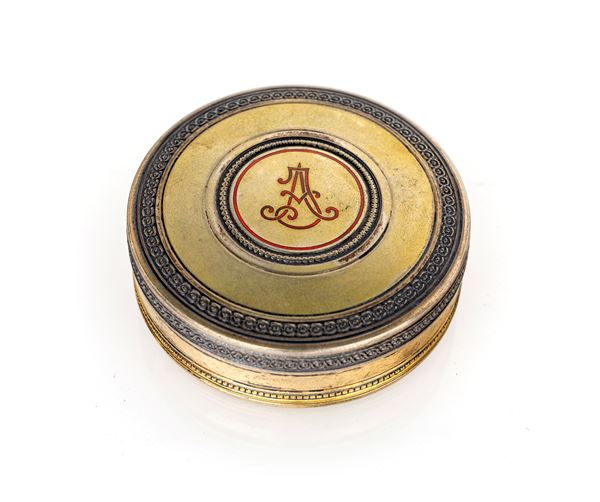 Scatola in argento 800 dorato, G. Ciardetti, Firenze  - Asta Argenti Antichi e da Collezione - Casa d'Aste Arcadia