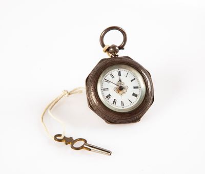 Anonimo - Orologio da Tasca in Argento 925/000, Movimento a Cilindro con Carica con Chiavetta
