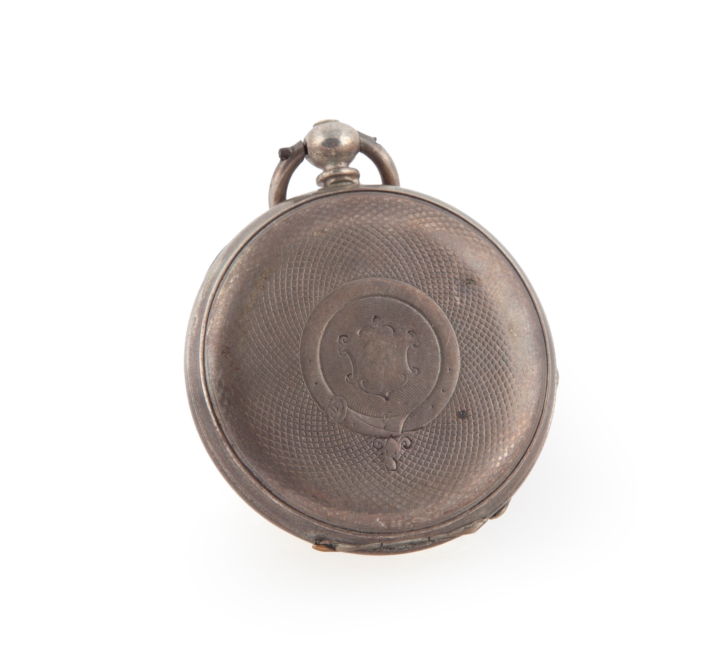 Gindrat & Cie - Orologio da Tasca in Argento 925/000, Meccanica a Cilindro e Carica con Chiavetta...