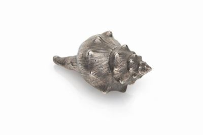 Federico Buccellati - Conchiglia Naturale Rivestita in Argento 999