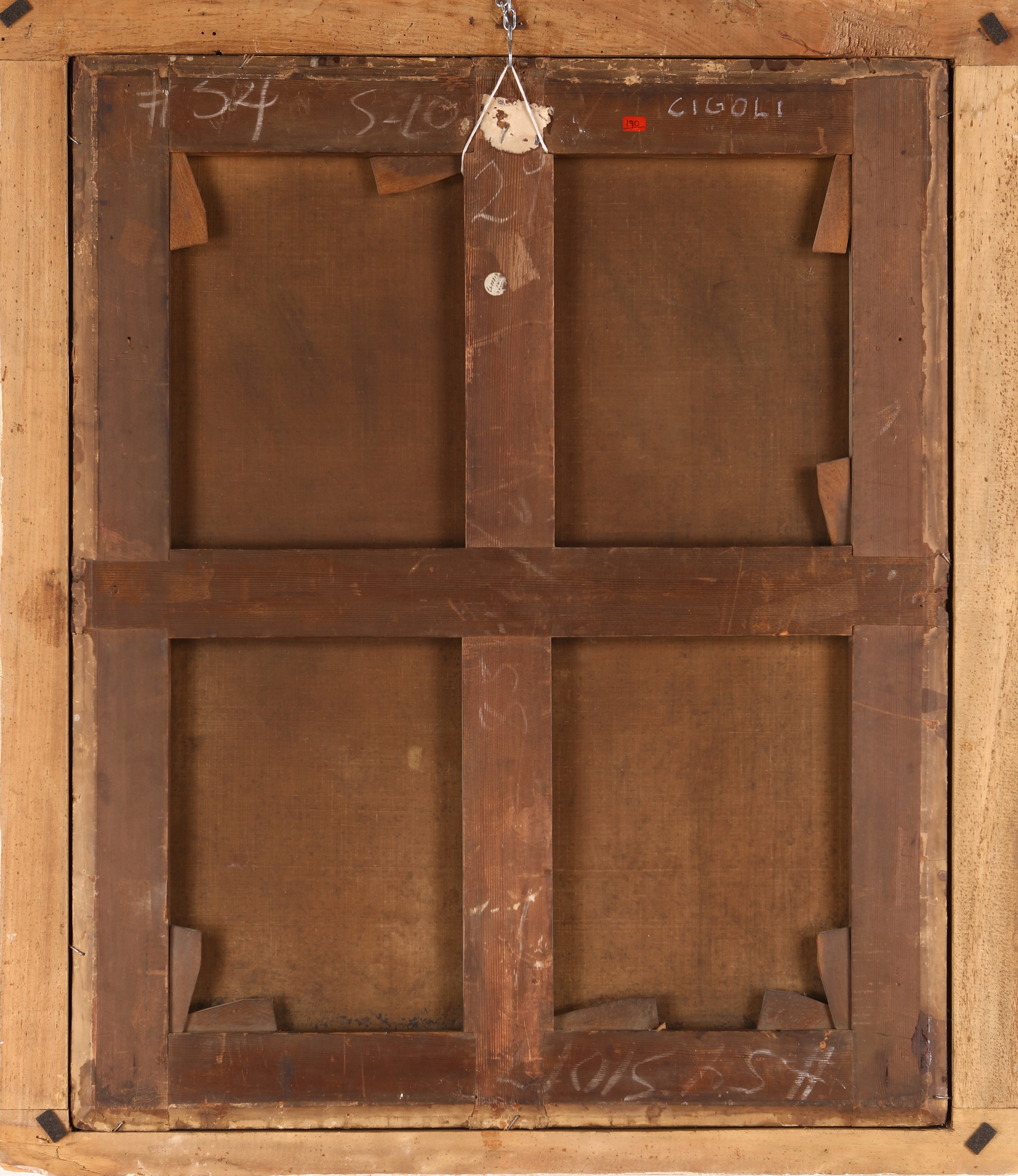 Sacra Famiglia con Dio Padre e lo Spirito Santo