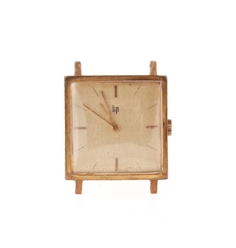 Lip - Orologio da Polso da Uomo a Carica Manuale in Metallo Placcato in Oro Giallo