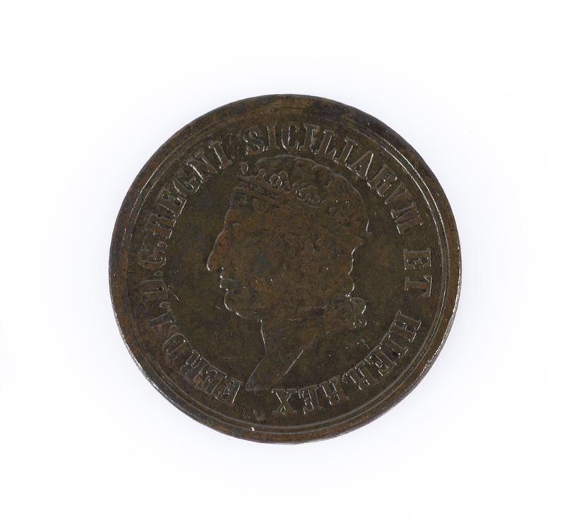 8 Tornesi 1817 Napoli Ferdinando i di Borbone Regno delle Due Sicilie