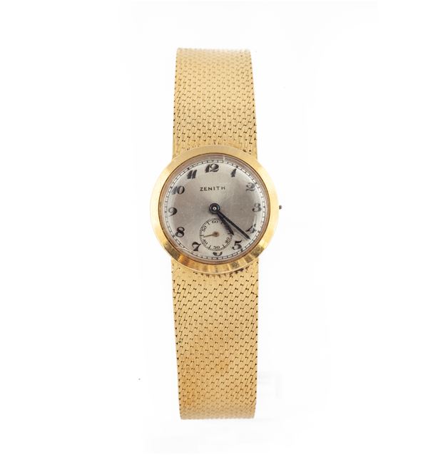 Zenith orologio da polso in oro  (Anni '60)  - Asta Importanti Orologi da Polso e da Tasca - Casa d'Aste Arcadia