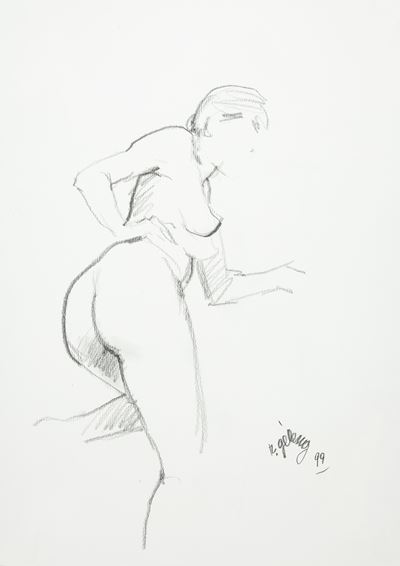 Nudo di Donna di Fianco