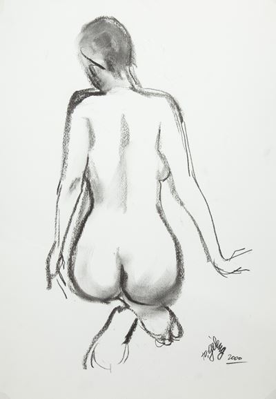 Nudo di Donna di Schiena
