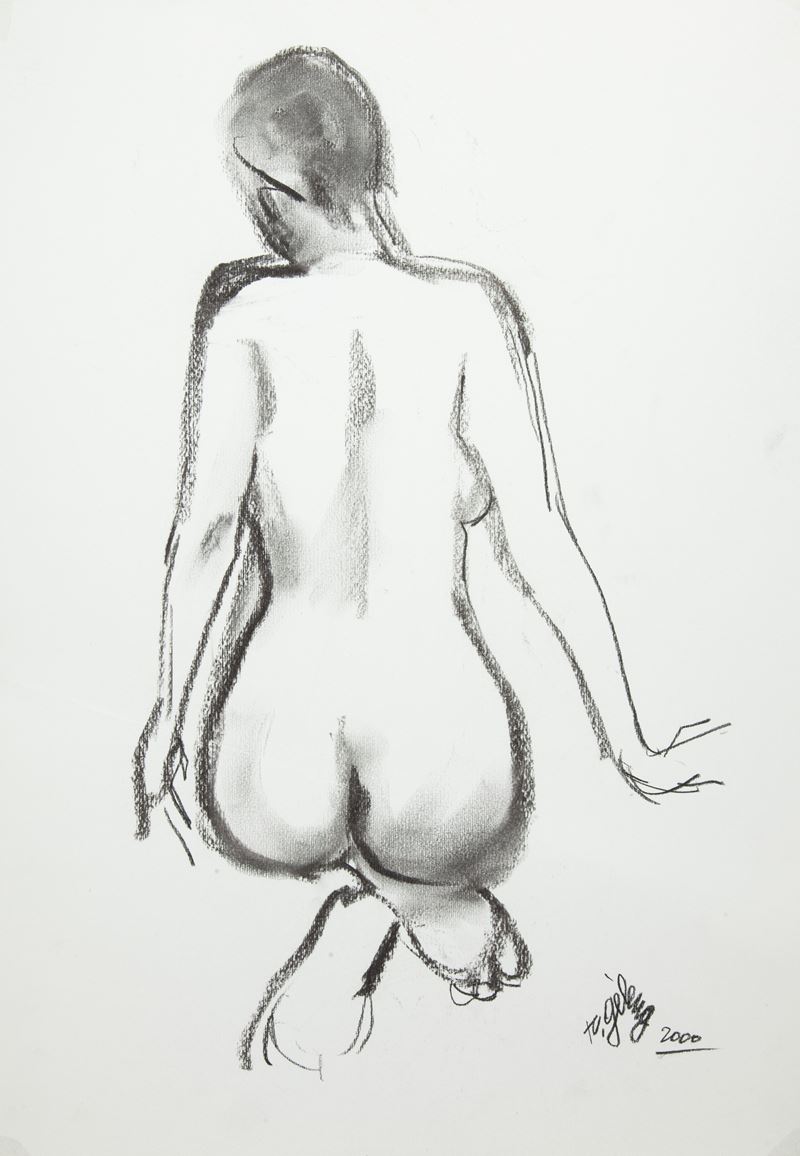 Nudo di Donna di Schiena