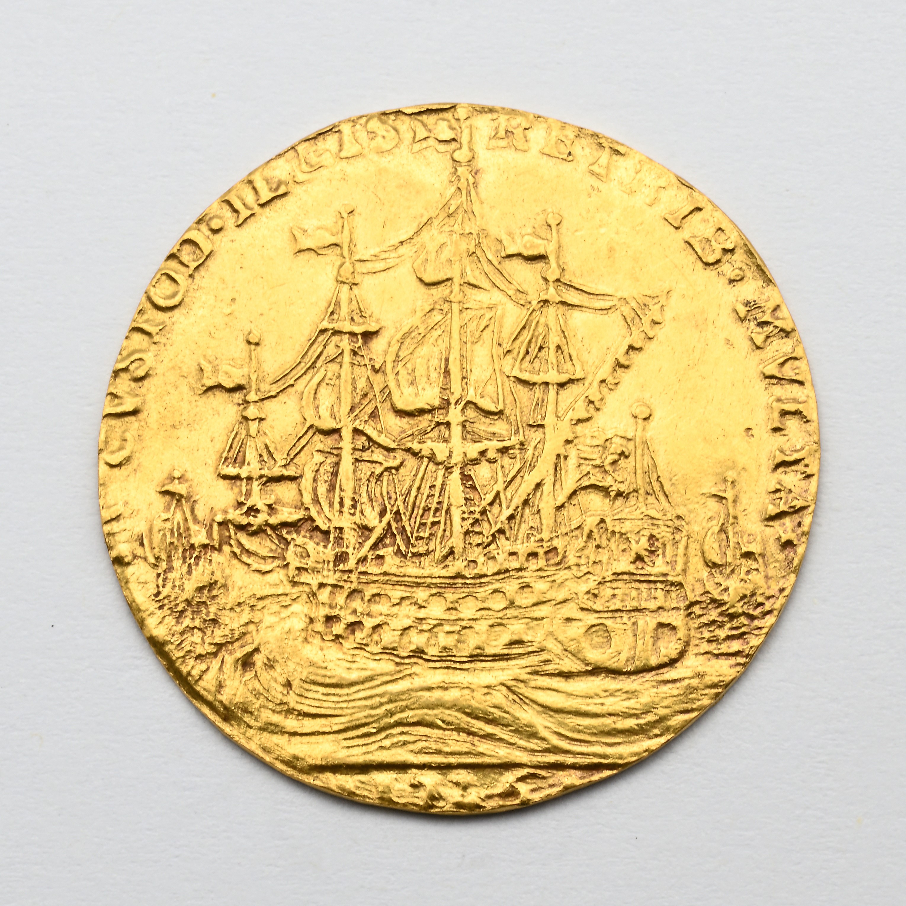Osella in Oro da 4 Zecchini, Alvise Mocenigo, Anno V, Venezia