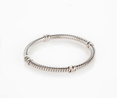 Bracciale in Oro Bianco e Brillanti