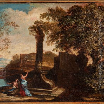 Paesaggio con Figure e Rovine Classiche
