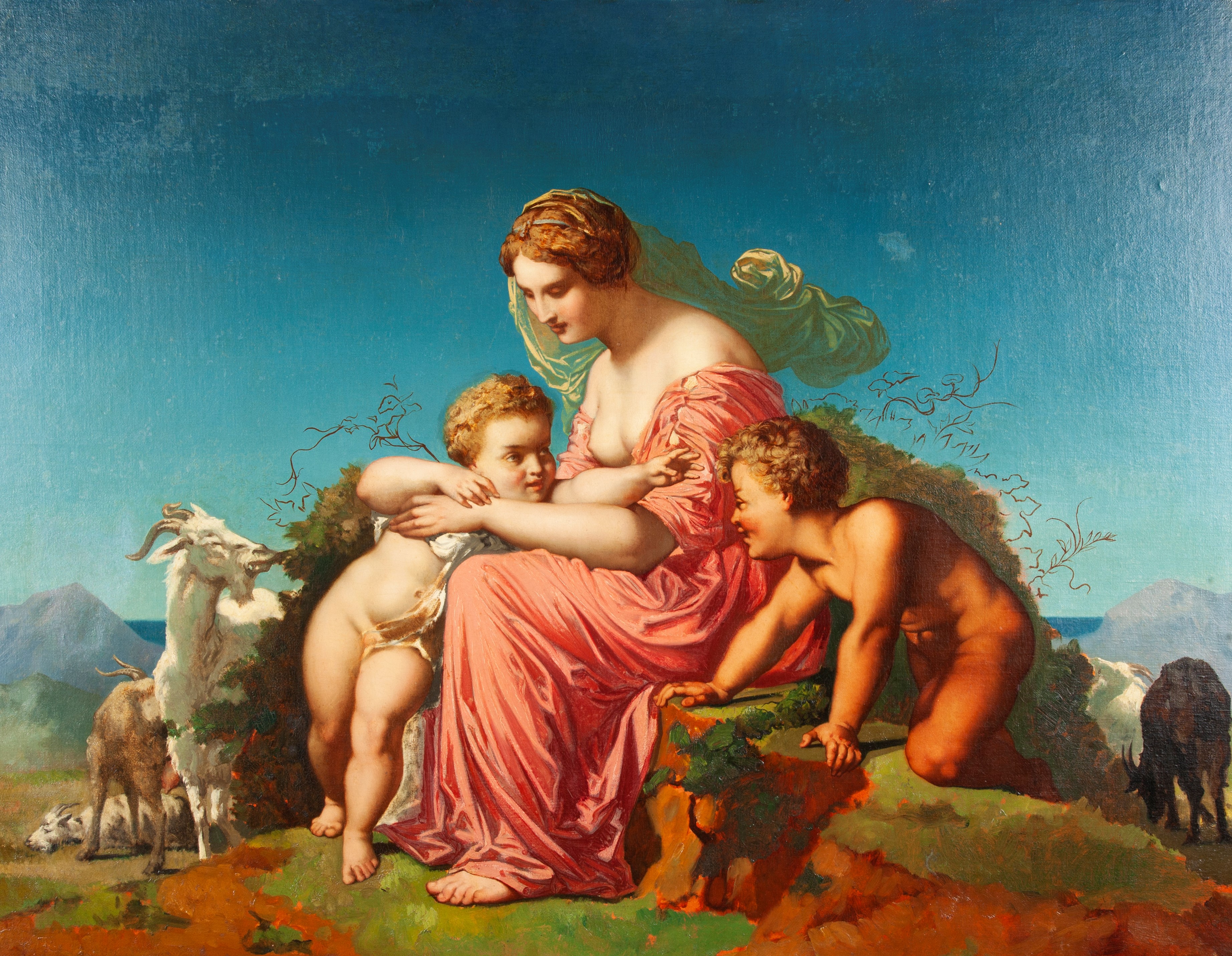 Pittore del XX Secolo - La Carità Cristiana