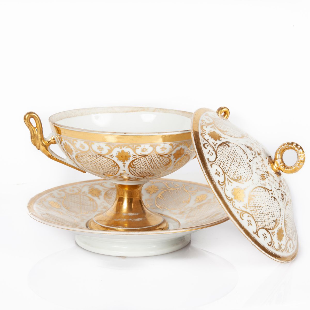 Tazza da Puerpera in Porcellana con Piatto