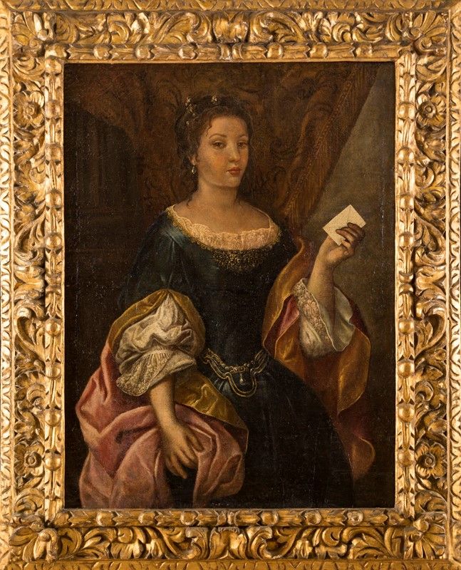 Pittore del XVIII Secolo - Gentiluomo e Gentildonna