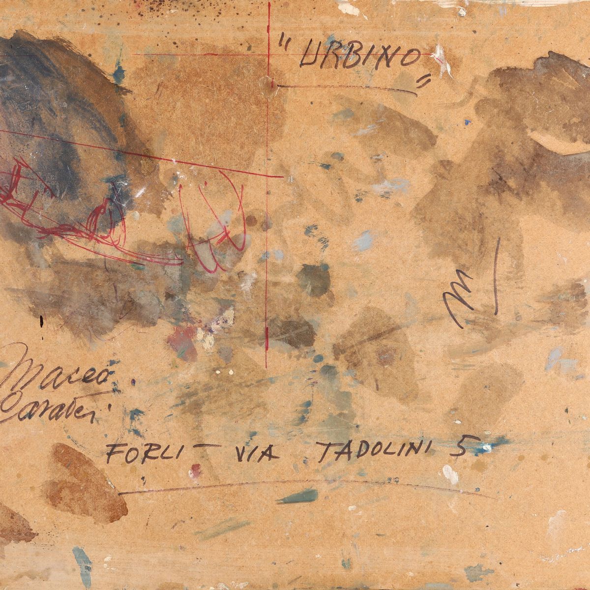 Maceo Casadei - Veduta di Urbino