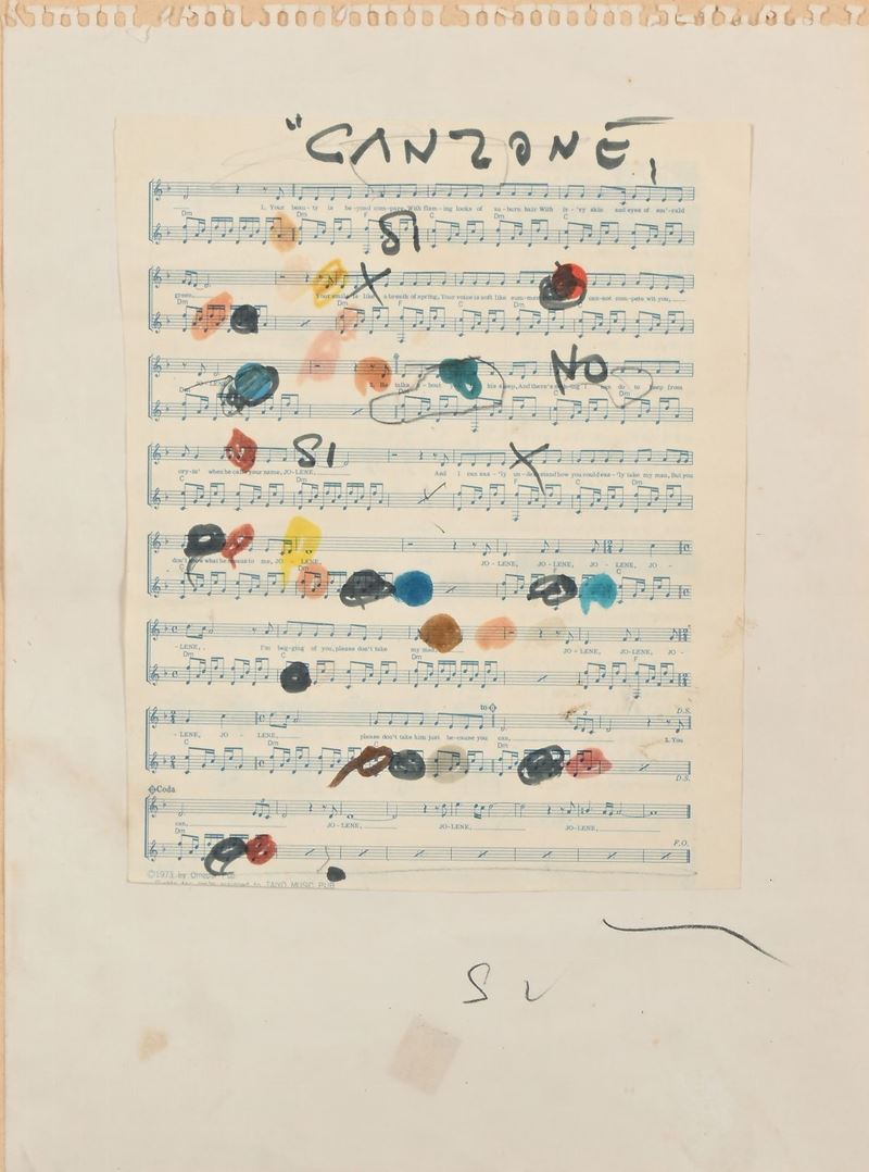 Mario Schifano - Canzone
