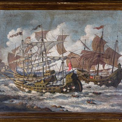 Marina con Battaglia Navale