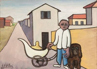 Gelataio con Cane