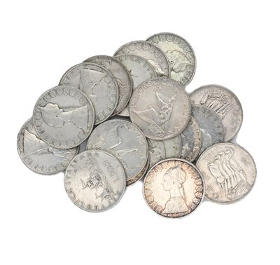 Lotto di Monete da 500 Lire Repubblica Italiana
