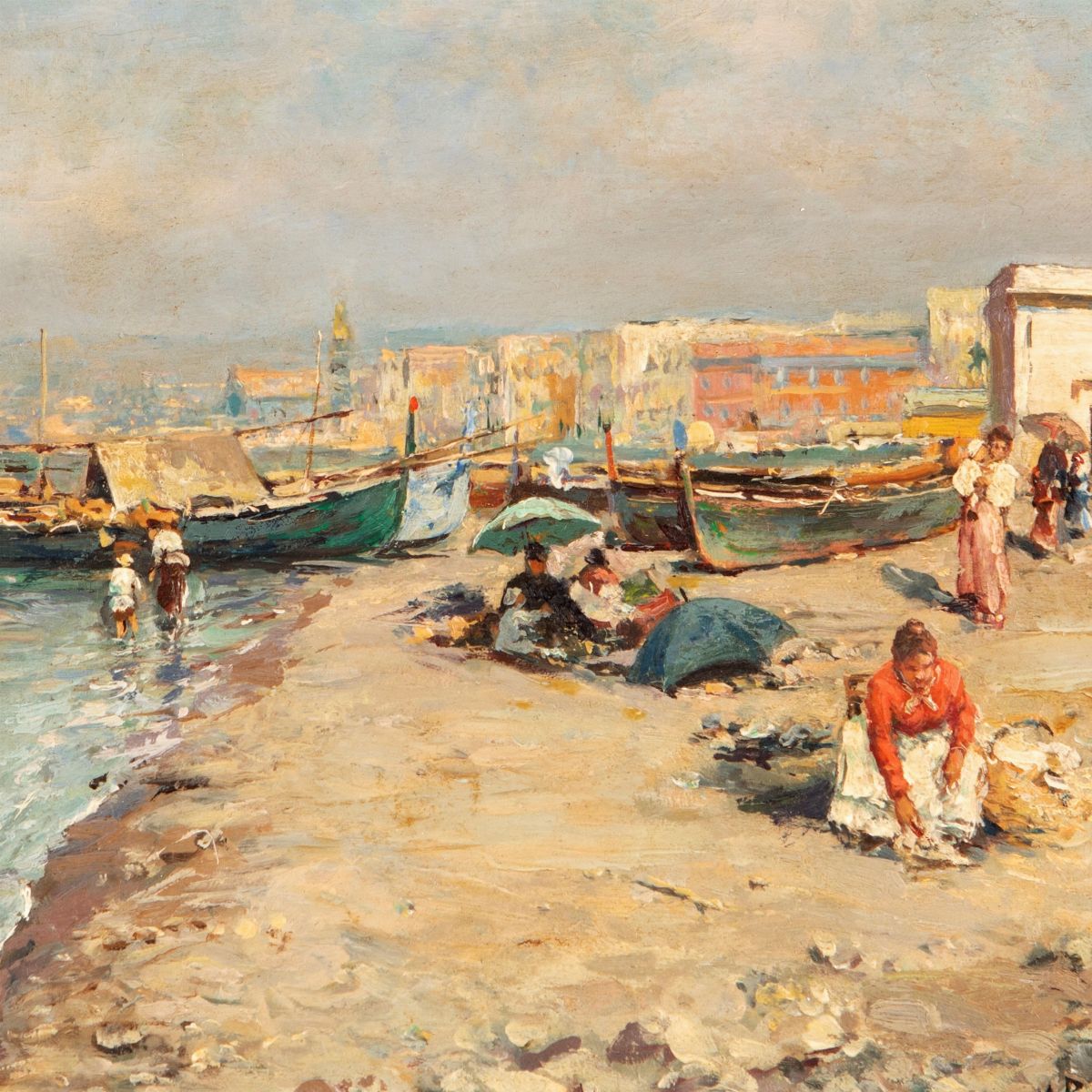 Attilio Pratella - Sulla Spiaggia