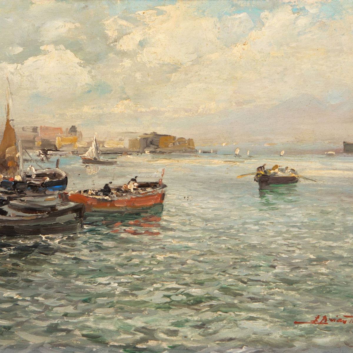 Ezelino Briante - Golfo di Napoli