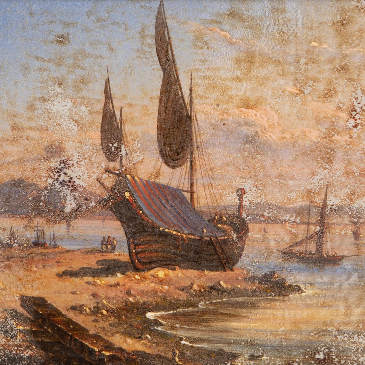 Andrea De Crescenzo - Barca da Pesca, Detta "poranzello" della Marina del Carmine a Napoli
